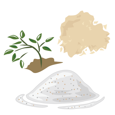 植木・土・砂利